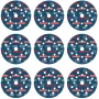 Šlifavimo diskas Bosch 2608902407 Ø125 mm — 1 vnt. abrazyvinis diskas rotaciniams / orbitiniams šlifuokliams