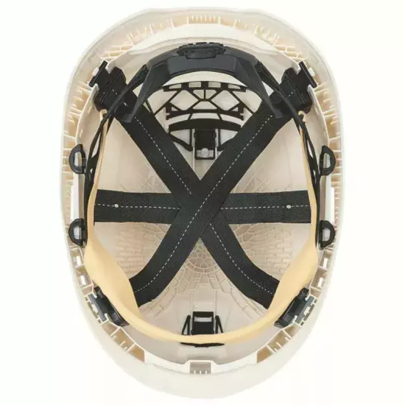 Uvex 9731031 Apsauginis Šalmas iš Didelio Tankio Polietileno Baltas 51-65 cm