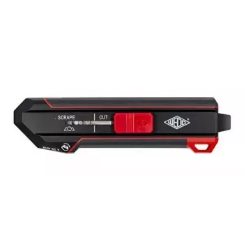 Kanceliarinis peilis WEDO 78 822 juodas/raudonas, nulaužiami peiliukai 50 mm, 175 mm