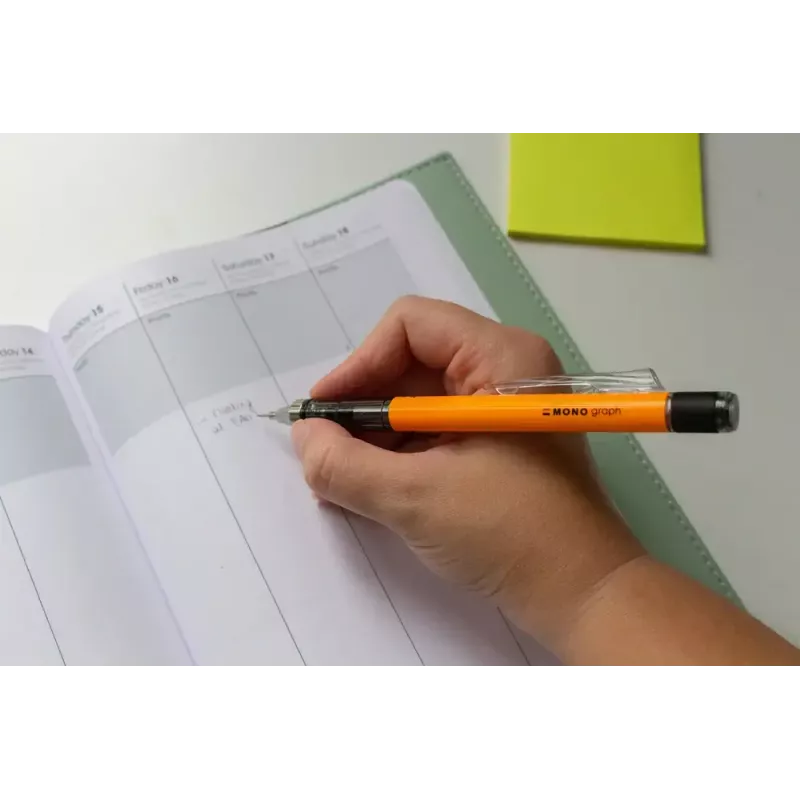 Mechaninis pieštukas Tombow MONO graph 0,7 mm baltas