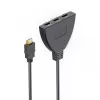 Hama 00205101 HDMI laidas 0,55 m, HDMI A tipas (standartinis) – 3x HDMI A tipas (standartinis), juodas