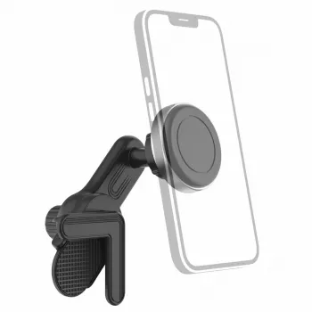 Hama 00201988 aktyvus laikiklis mobiliajam telefonui / išmaniajam telefonui, juodas, sidabrinis