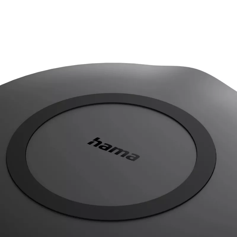 Hama 00201746 belaidis greitasis kroviklis išmaniesiems telefonams, juodas