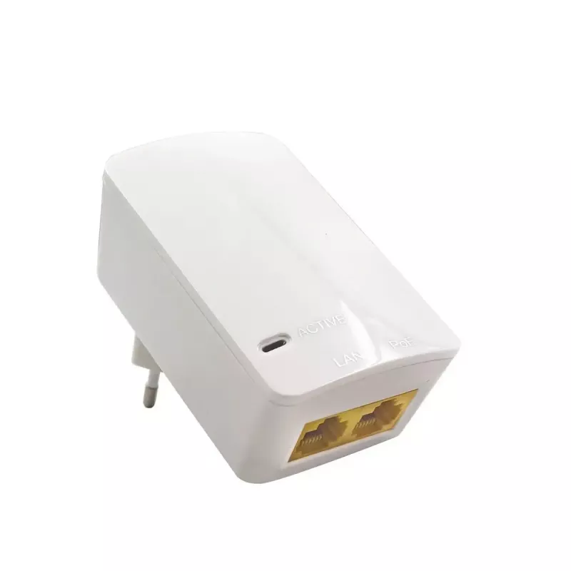 PoE įpurškiklis MicroConnect MC-POEINJ-EU – vieno prievado maitinimas per Ethernet