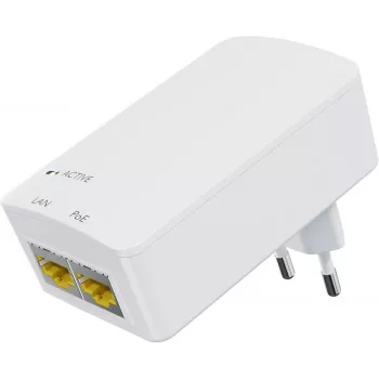 PoE įpurškiklis MicroConnect MC-POEINJ-EU – vieno prievado maitinimas per Ethernet