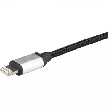 Lightning laidas Renkforce RF-4683966 3m juodas sidabrinis
