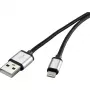 Lightning laidas Renkforce RF-4683966 3m juodas sidabrinis
