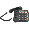 Analoginis telefonas Olympia 4500 juodas baltas