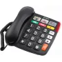 Analoginis telefonas Olympia 4500 juodas baltas