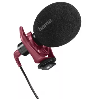 Mobiliojo telefono mikrofonas Hama RMN Uni Black - -32 dB jautrumas 20–20000 Hz