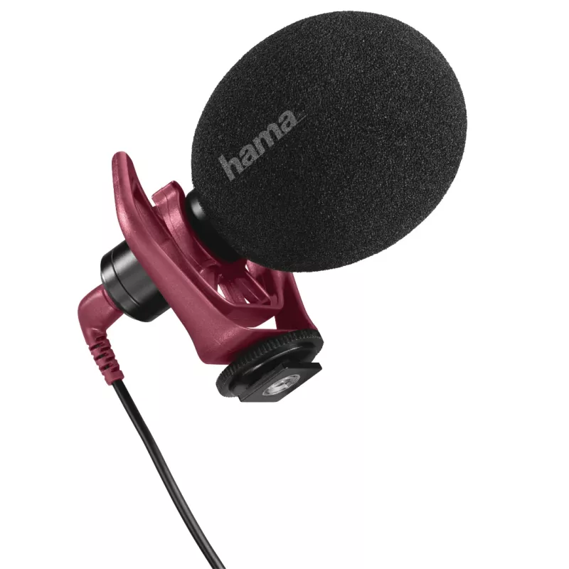 Mobiliojo telefono mikrofonas Hama RMN Uni Black - -32 dB jautrumas 20–20000 Hz