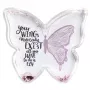 Hama Butterfly Single nuotraukų rėmelis Rožinis, Peršviečiamas