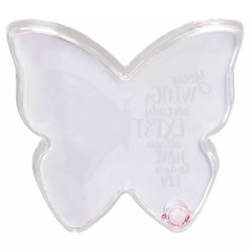 Hama Butterfly Single nuotraukų rėmelis Rožinis, Peršviečiamas