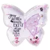 Hama Butterfly Single nuotraukų rėmelis Rožinis, Peršviečiamas