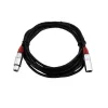 Audio kabelis XLR 3-pin Omnitronic 3022050R 5m juodas