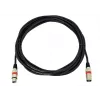 Audio kabelis XLR 3 kontaktų Omnitronic 3022052R 7,5 m Juodas
