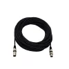Audio kabelis Omnitronic 30220590 25m XLR 3-pin juodas