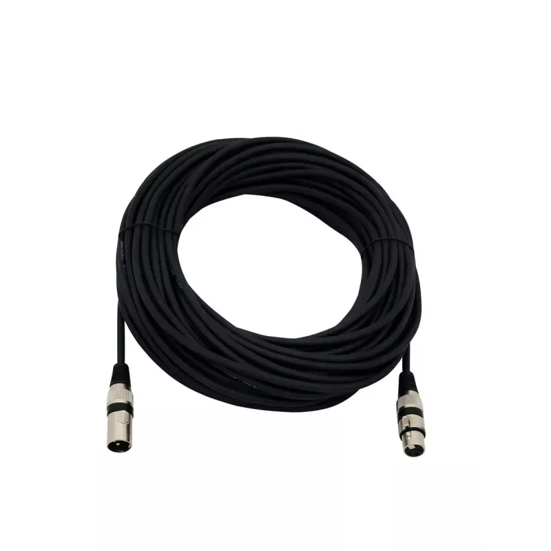 Audio kabelis Omnitronic 30220590 25m XLR 3-pin juodas
