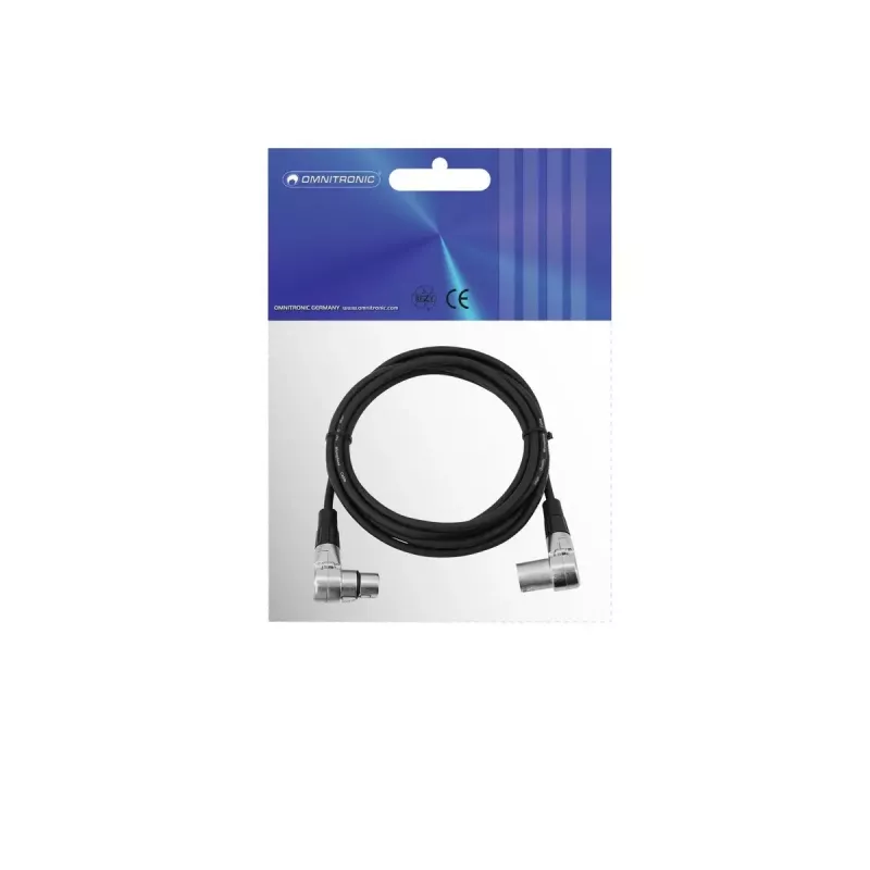 Audio kabelis XLR 3 kontaktų Omnitronic 30220632
