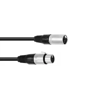Audio kabelis Omnitronic 30220763 1 m XLR 5 kontaktų Juodas