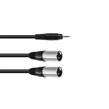 Audio kabelis 3m Omnitronic 30225157