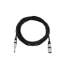Audio kabelis XLR 3-pin 6,35 mm Omnitronic 3022519C 5 m juodas