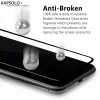 Grūdinto stiklo apsauga KAPSOLO iPhone 11 Pro XS X