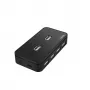USB šakotuvas HAMA 00200123 — 7 prievadų USB 2.0 šakotuvas, 480 Mbit/s, juodas, 1,1 m kabelis