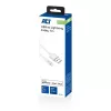 ACT USB 2.0 įkrovimo ir duomenų laidas USB-A – Lightning 1 m, MFi sertifikuotas