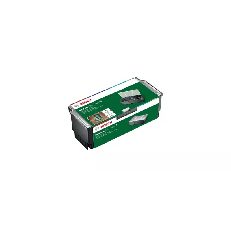 Laikymo dėžė Bosch SystemBox stačiakampė polipropileninė 600×400×280 mm, juoda/pilka