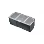 Laikymo dėžė Bosch SystemBox stačiakampė polipropileninė 600×400×280 mm, juoda/pilka