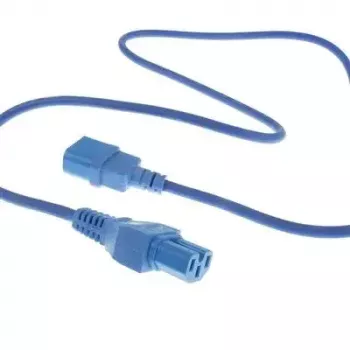 ACT maitinimo laidas C14 - C15 mėlynas 1,2 m IEC C14 250V 10A