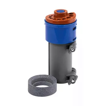 Galandimo priedas kwb grąžtų galandimo įtaisas metalinis mėlynas pilkas raudonas 192 mm