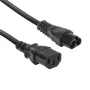 Maitinimo laidas ACT C6 - C13 juodas 0,2 m 250V 2,5A