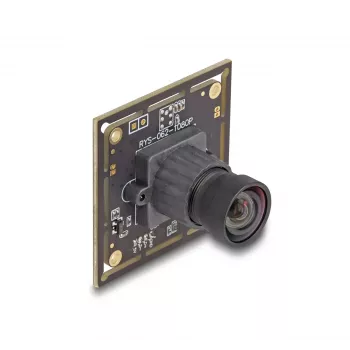 Web kamera DeLOCK 12072 2,1 MP 1920 x 1080 USB 2.0 Juoda