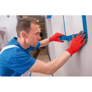 Durable DURALINE BASIC 50/016 104403 žymėjimo juosta, raudona