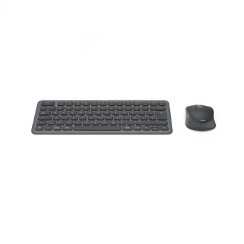 Hama WKM-500 belaidė klaviatūra ir pelė RF + Bluetooth QWERTZ juoda