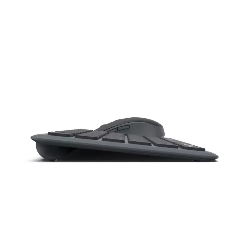Hama WKM-500 belaidė klaviatūra ir pelė RF + Bluetooth QWERTZ juoda