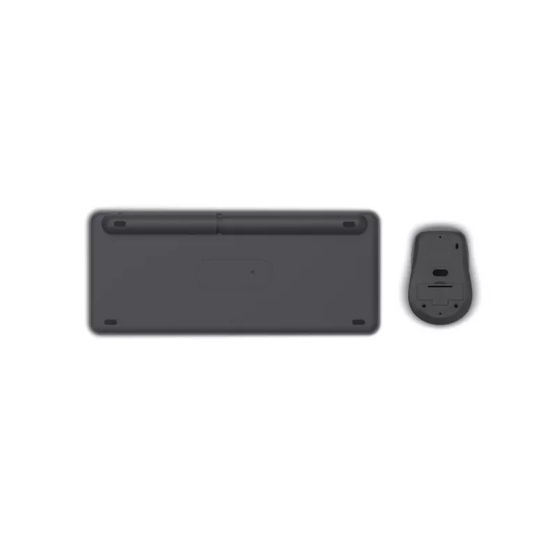 Hama WKM-500 belaidė klaviatūra ir pelė RF + Bluetooth QWERTZ juoda