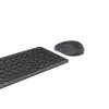 Hama WKM-500 belaidė klaviatūra ir pelė RF + Bluetooth QWERTZ juoda