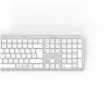 Hama WK-550 klaviatūra Namai/Biuras RF belaidė + Bluetooth QWERTZ vokiška Pilka, Balta