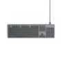 Hama CK-400 klaviatūra Namai/Biuras USB QWERTZ vokiška Juoda, Tamsiai Pilka