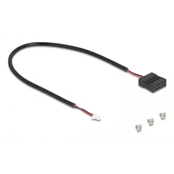 DeLOCK 64344 vidinis M.2 adapteris, juodas, 22x80x5 mm
