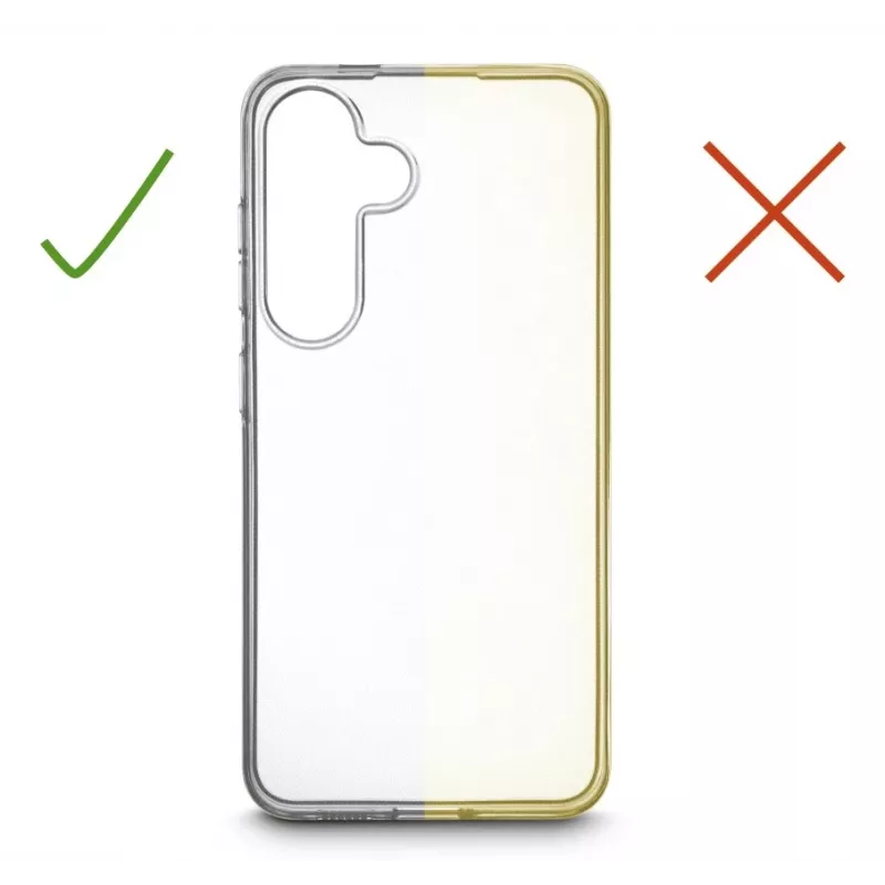 Hama Always Clear dėklas Samsung Galaxy S25 Edge 17 cm (6,7 inch) permatomas
