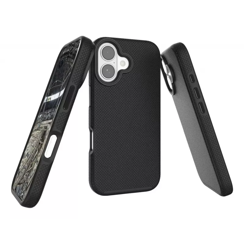 Dėklas JT Berlin Pankow Solid MagSafe Apple iPhone 17 – 16 cm (6,3 inch) ekranui, juodas