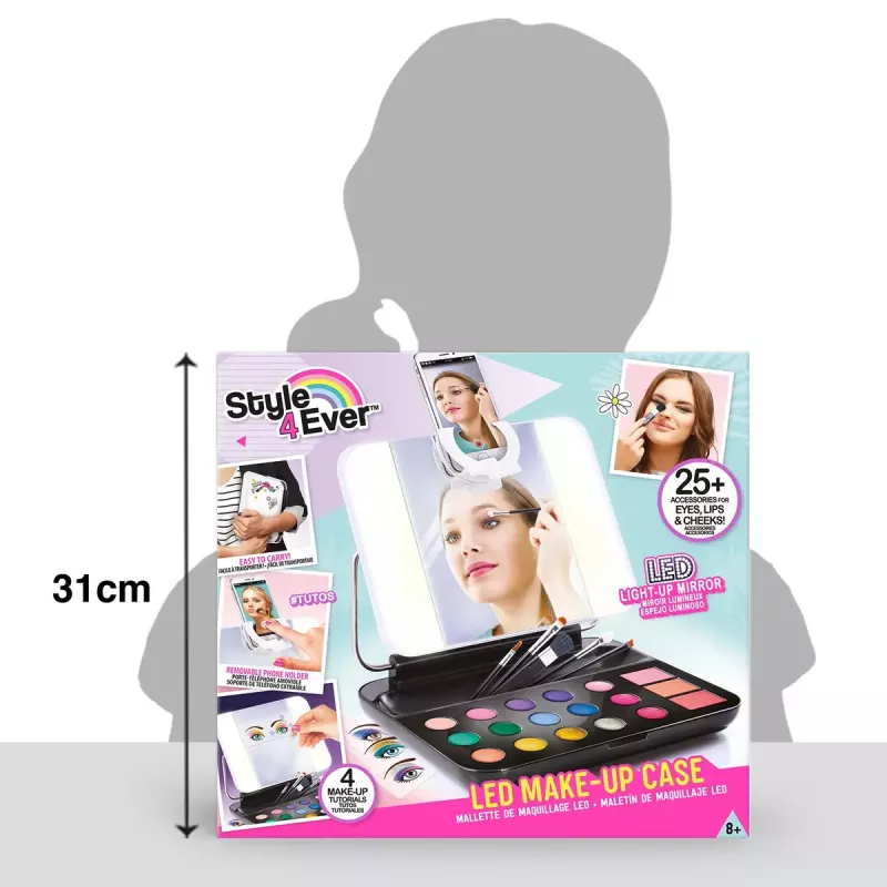 Makiažo rinkinys Canal Toys STYLE 4 EVER su LED apšvietimu