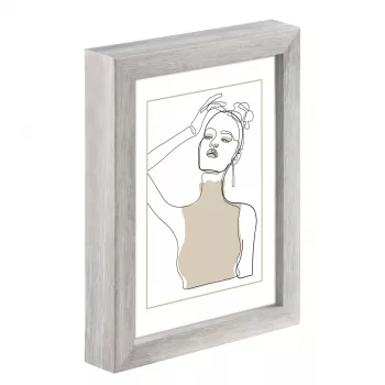 Hama Copenhagen Single Picture Frame Taupe – nuotraukų rėmelis