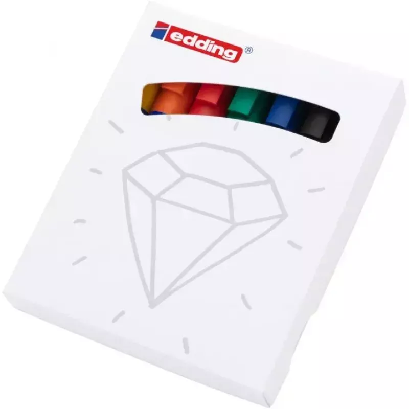 Permanentiniai žymekliai Edding Colourful Flipchart Kit įvairių spalvų 7 vnt.