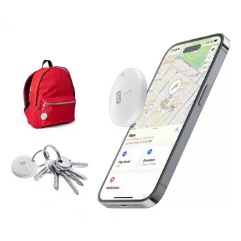 Cellularline Tracy – daiktų sekiklis, skirtas iOS ir Android, suderinamas su Apple Find My programa