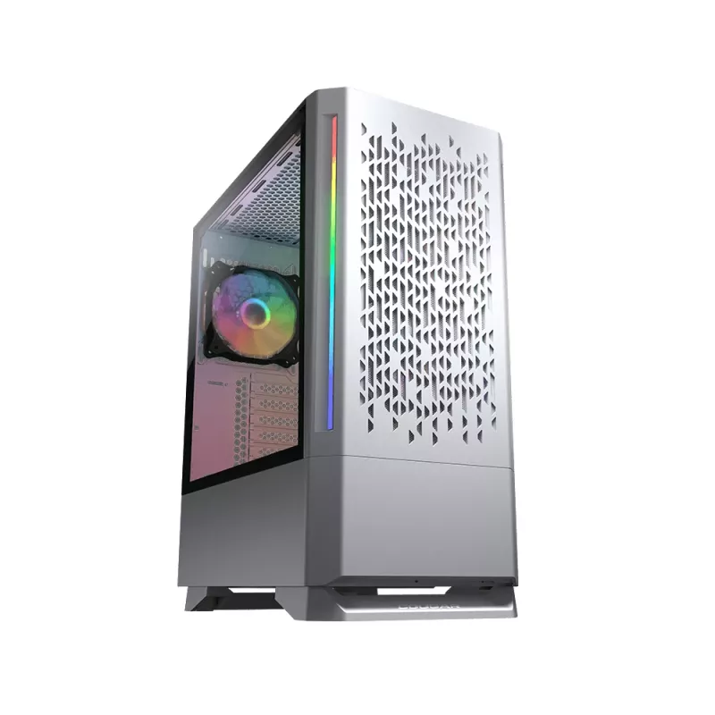 PC korpusas COUGAR Gaming Case MX430 Air RGB White Midi Tower